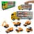 Детский трейлер с машинками PS006-4 в наборе 6 машинок
