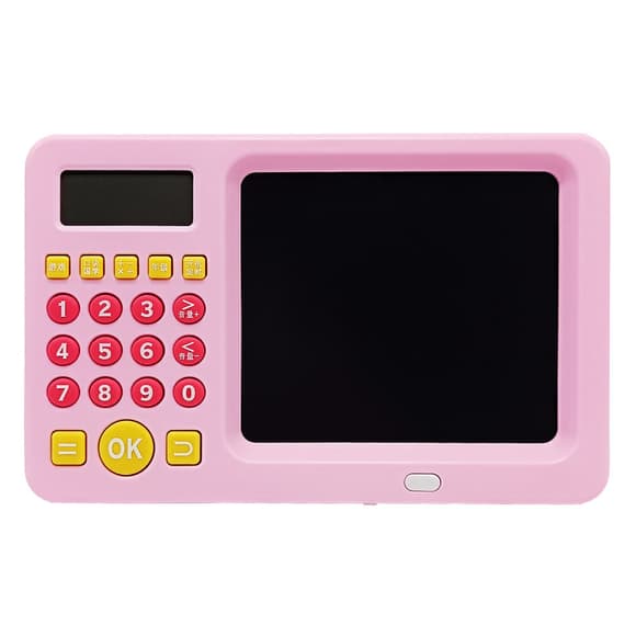 УЦІНКА! Розвиваючий калькулятор Bambi C0067U(Pink)-UC із планшетом для малювання