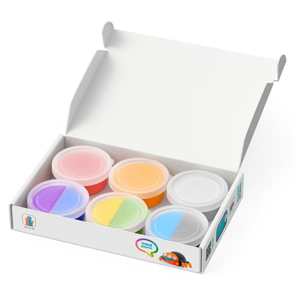 Набор самозатвердевающего пластилина Экзотические животные Тарантул, черепаха, лягушка ЛИПАКА 60050-UA01