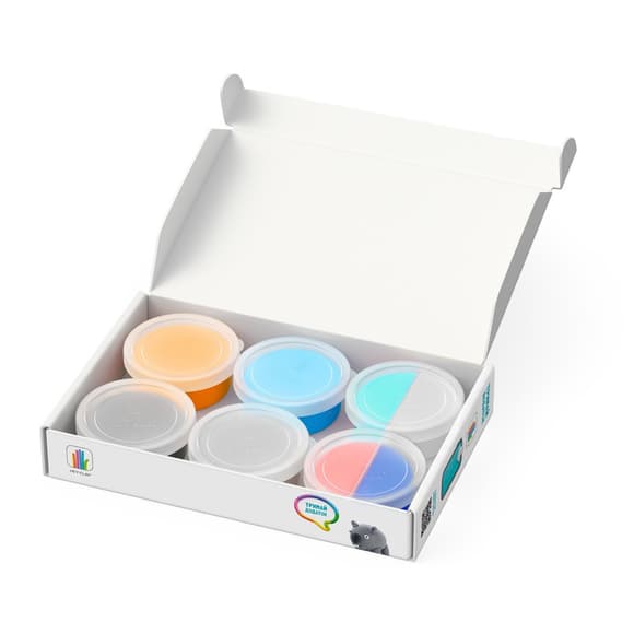 Набір самозатвердіючого пластиліну Австралійські тварини: казуар, єхидна, вомбат ЛІПАКА 60051-UA0