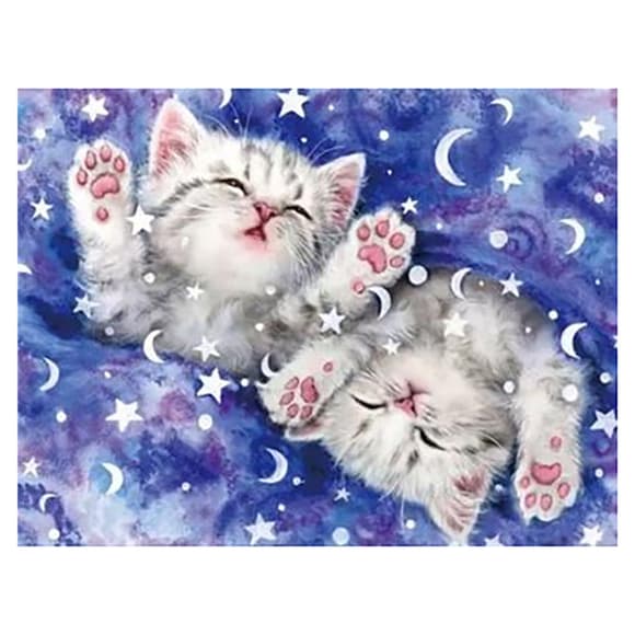 Алмазна мозаїка "Чарівні сни" 178422 картон, неповна викладка 21х25 см