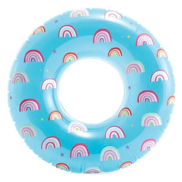 Дитячий надувний круг Веселка 59259-2 розмір 81 см