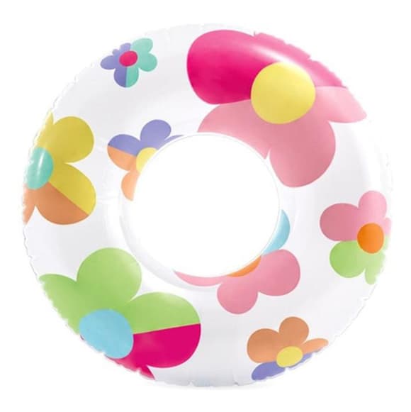 Дитячий надувний круг Квіти 59259-1 розмір 81 см