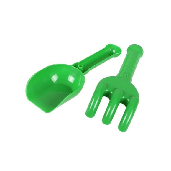 Детский игрушечный набор "Лопатка+грабельки" 2865TXK