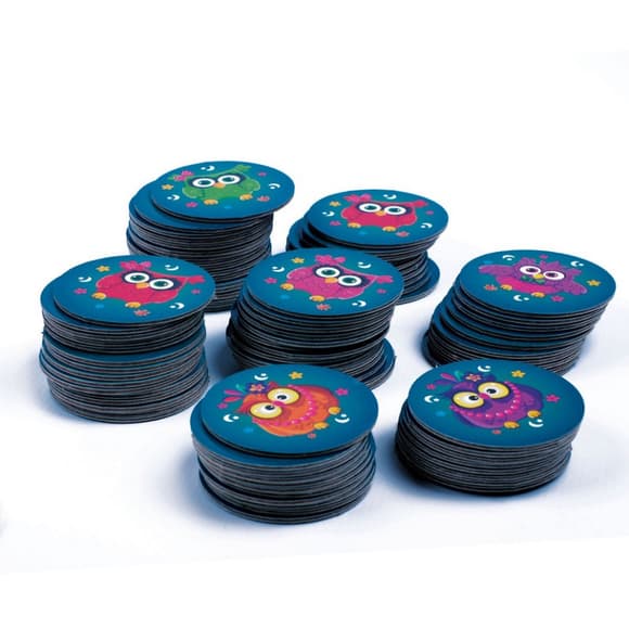 Детская настольная игра "Игривые совы, вижу слово!" VT8033-08, 99 фишек