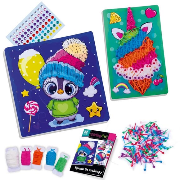 Детский набор для творчества "Лакомка" VT4501-21, 160 декоративных булавок