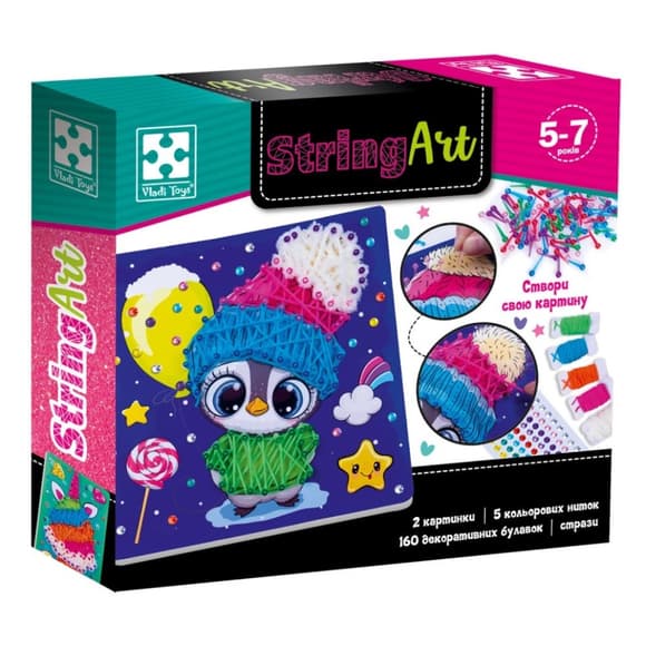 Детский набор для творчества "Лакомка" VT4501-21, 160 декоративных булавок