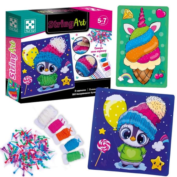 Детский набор для творчества "Лакомка" VT4501-21, 160 декоративных булавок