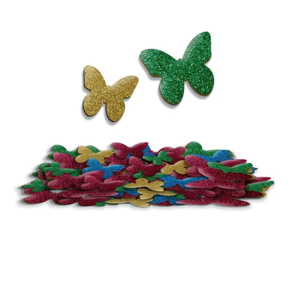 Детский набор мягких наклеек "Бабочки" VT4206-56, 50 наклеек