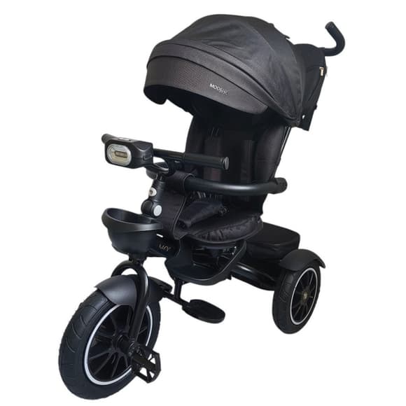 Дитячий триколісний велосипед MODENA ME 1193 Black, з батьківською ручкою