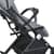 Детская прогулочная коляска FLASH M 5727-1 Silver Gray