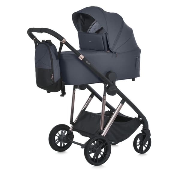 Дитяча універса льна коляска 2 в 1 COIL ME 1190 Asphalt Gray