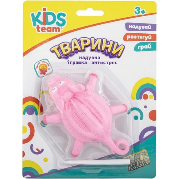 Детская надувная игрушка антистресс Животные "Поросенок" CKS-10234C_4