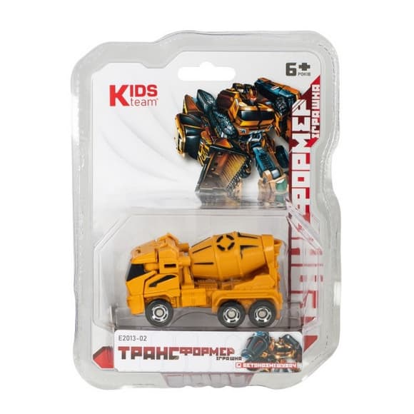 Дитяча іграшка трансформер "Бетонозмішувач" E2013-02