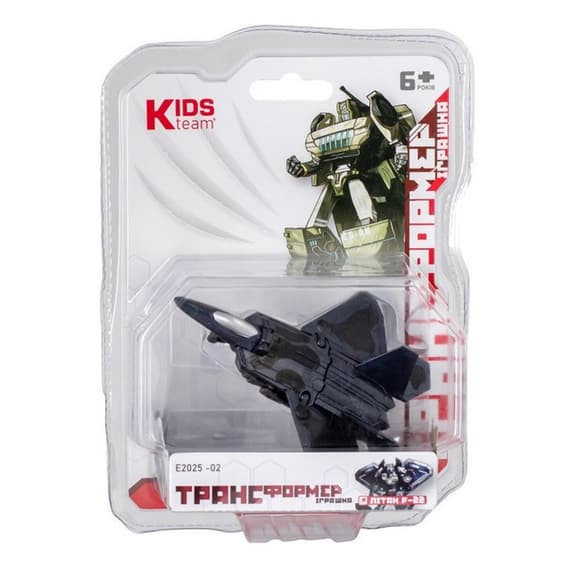 Дитяча іграшка трансформер "Літак F-22" E2025-02