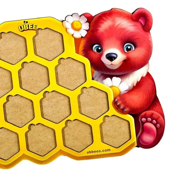 Детский пазл сортер "Мемори соты" (ПСД277) PSD277