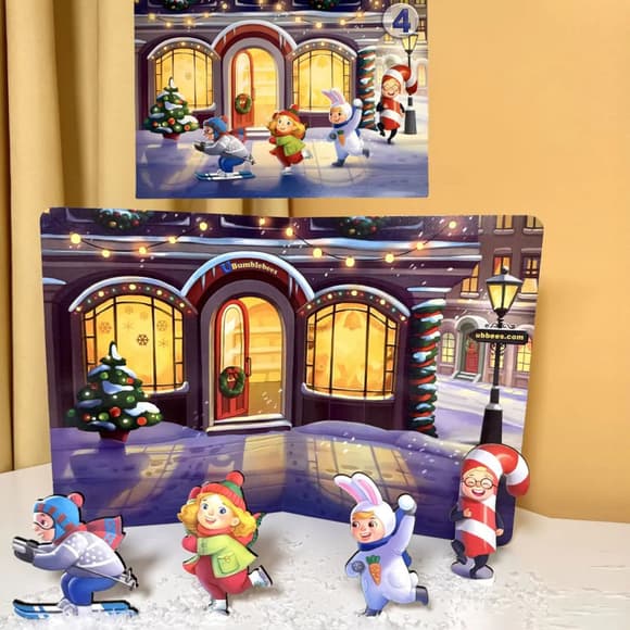 Дитяча настільна гра "Хто був на вулиці?" (ПСД294) PSD294 д ерев'яна