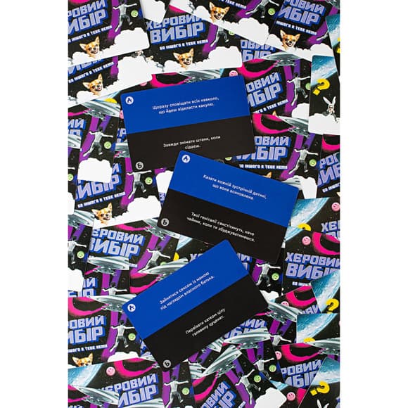 Карточная игра "Херовый выбор" FGS74 набор жетонов для голосования