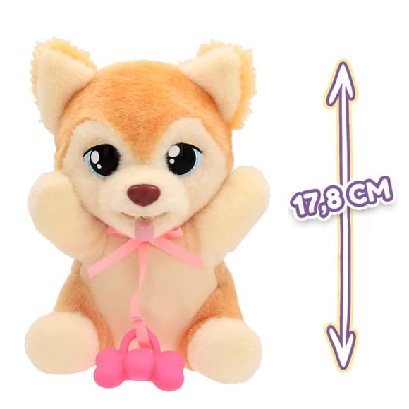 Интерактивная игрушка серии "Yummy" Померанский шпиц Baby Paws 926387IM с аксессуарами