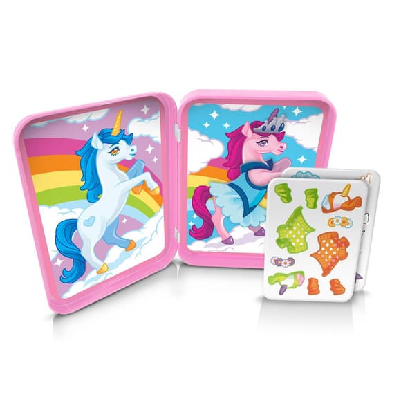 Дорожная игра Одень единорога YAGO 40296 магнитная