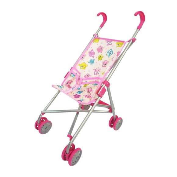 Коляска для кукол Bambi 9302 W тросточка