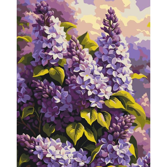 Картина за номерами "Бузкова ніжність" 13167-AC 40х50 см