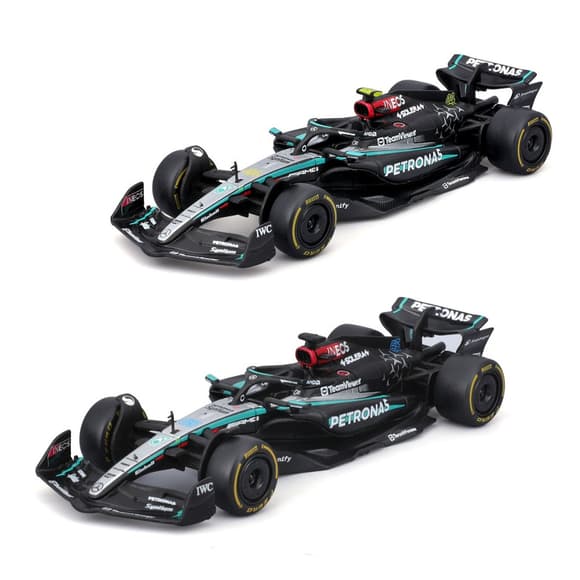 Коллекционная автомодель Mercedes-AMG F1 W15 Performance (2024) Bburago 18-38208, 1:43 масштаб