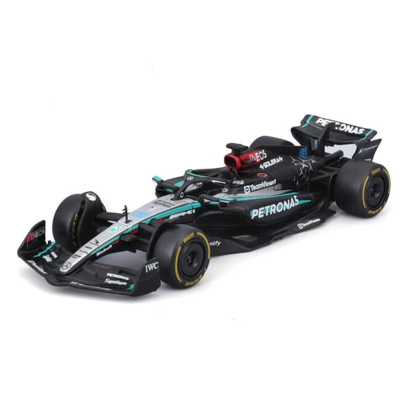 Коллекционная автомодель Mercedes-AMG F1 W15 Performance (2024) Bburago 18-38208, 1:43 масштаб