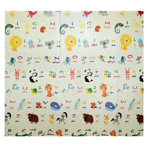 Развивающий термоковрик "Английские буквы" K6603-5, 180x200x0,8см