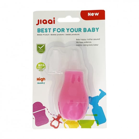 Аспіратор назальний "Груша" MGZ-0727(Pink) рожевий