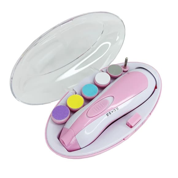 Дитячий електричний тример для нігтів MGZ-0720(Pink)