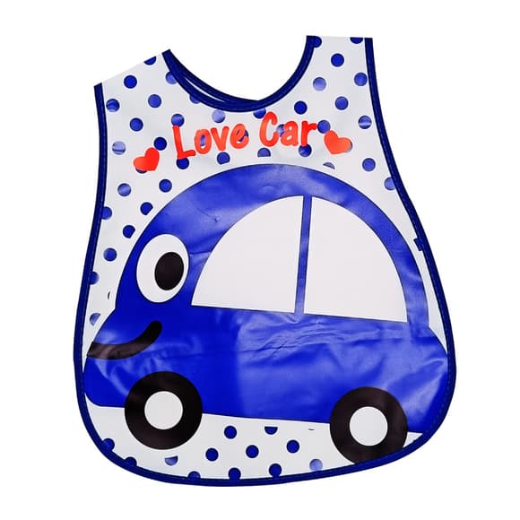 Слюнявчик клеенчатый "Love Car" MGZ-0605-15 на липучке