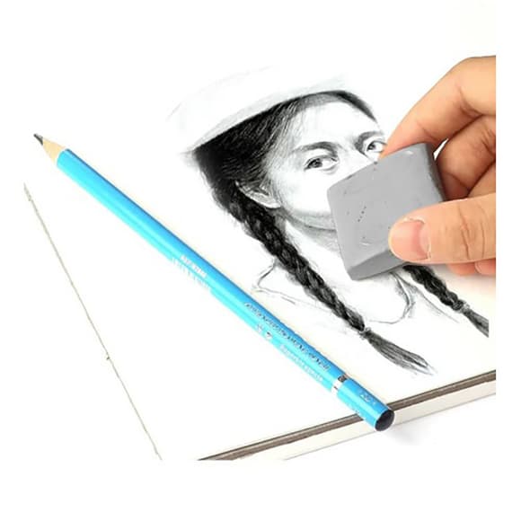 Гумка-клячка для сухих художніх матеріалів Rosa 6123342, 4x3х0,5 см