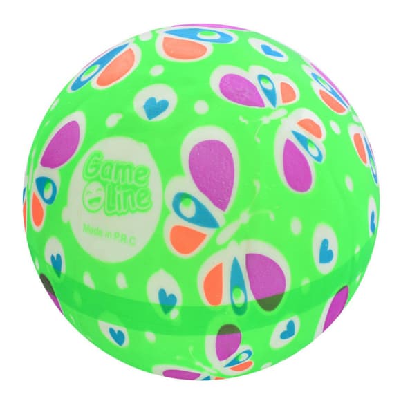 Мяч детский "Бабочка" MS 4136(Green) размер 9 дюймов