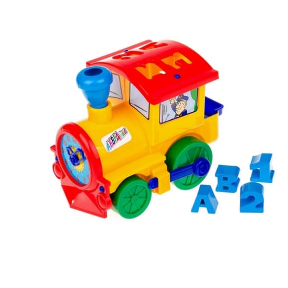 Де тский сортер-поезд "Солнышко №1" 1-015(Yellow)