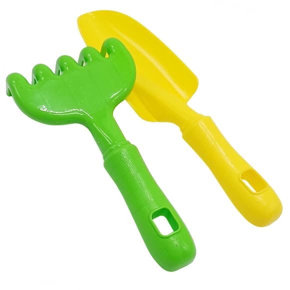 Набір для пісочниці "Ромашка №5" 1135 лопатка, граблі