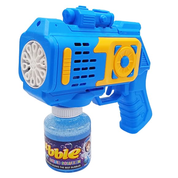 Генератор мыльных пузырей "Бластер" 666-1(Blue) подсветка