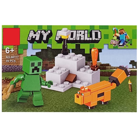 Конструктор дитячий "Minecraft" 66117-8, 40 деталей