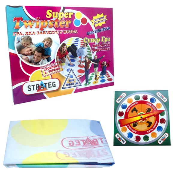 Развлекательная игра для компании "Super Twipster" 11386 поле 200х125 см