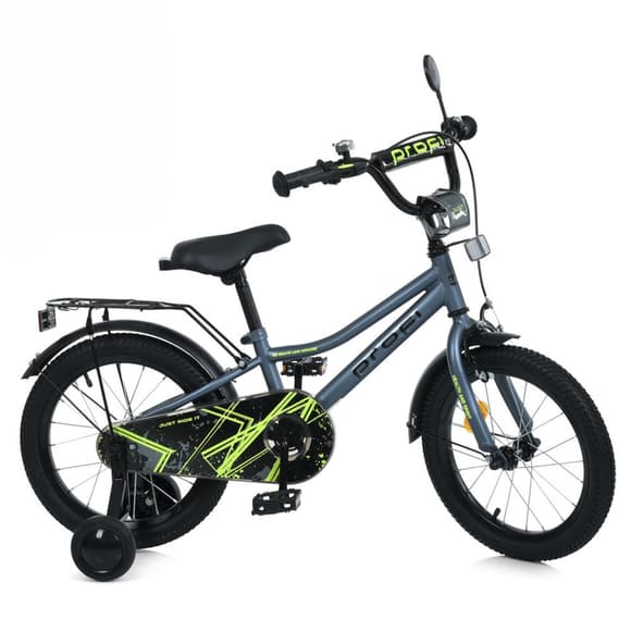 Велосипед дитячий MB 14014-1 колеса 14 дюймів, чорний