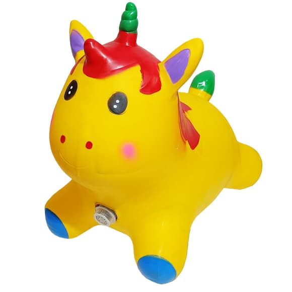 Дитяча іграшка-стрибун "Єдиноріг" RB2520 музика, світло