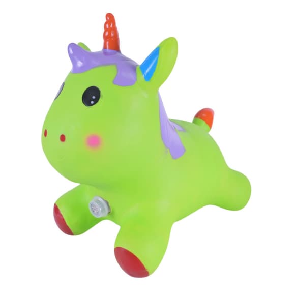 Детск ая игрушка-прыгун "Единорог" RB2520 музыка, свет