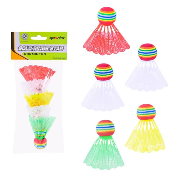  Набор воланчиков BD20598 пластиковые 5 штук BD20598