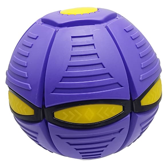 Летящий трансформерный мяч 1002-3(Dark-Violet) светится