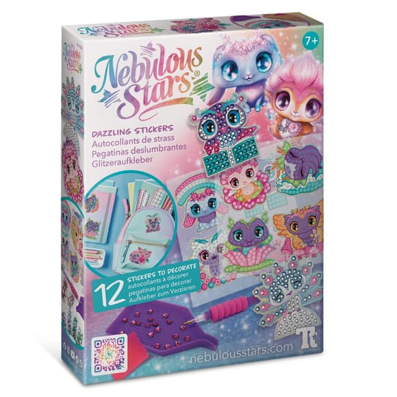 Набір для створення стікерів Космічні вихованці Nebulous Stars 11023 з алмазною мозаїкою