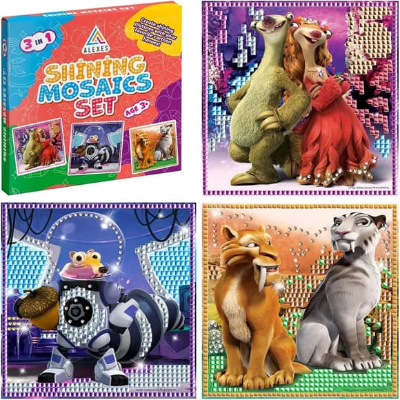Дитяча мозаїка "Льодовиковий період" 3 в 1 KP-002