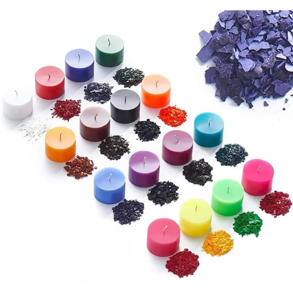 Краситель для изготовления свечей SB-002, 16 цветов по 2,8 грамм