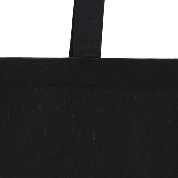 Екосумка для покупок Сумка-шоппер чорна, розмір 38 х 42 см (140 г/м2)