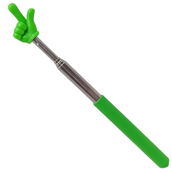  Телескопическая указка палец Пикми PCM-205(Green) длина 68 см