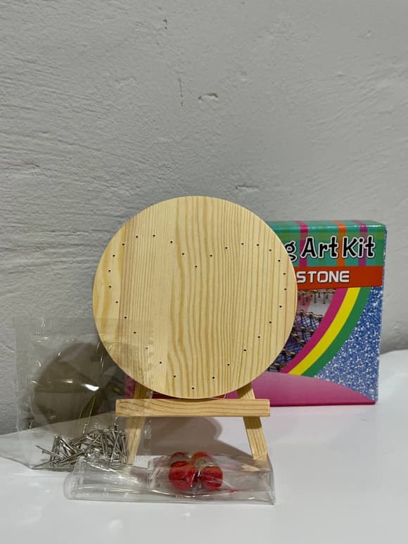 Дитячий набір для творчості стрінг-арт "Серце" YG0115(28276) дерев'яна основа